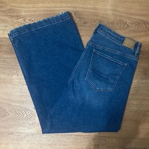 American Eagle wide leg jeans size 14 regular